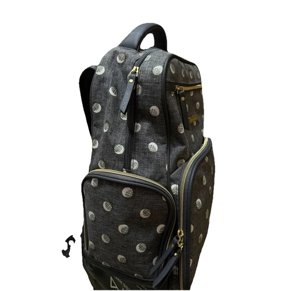 Bananafish Backpack Diaper Bag Gray Very Good Condition‎